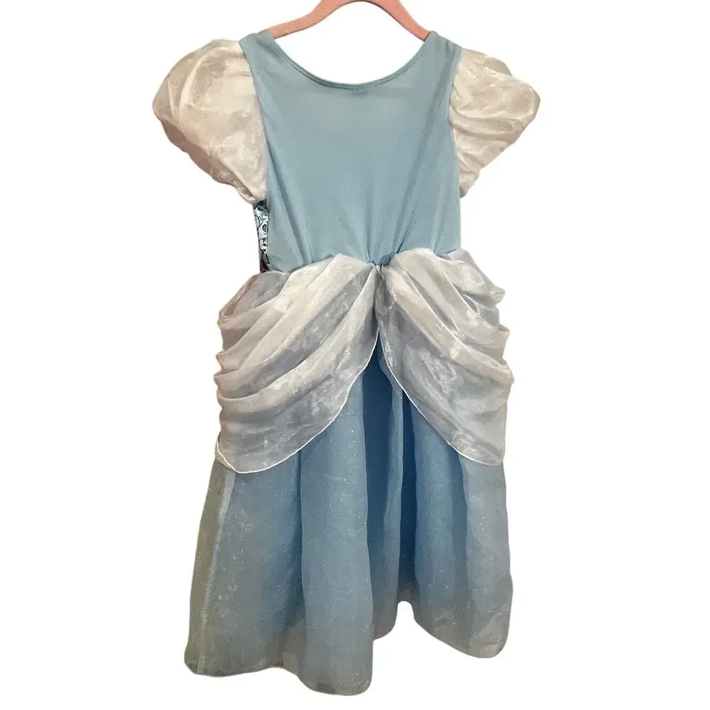 Disney Cinderella Costume Dress Size 5 / 6 Includes headband Tiara\